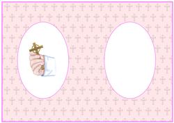 Baby Girl Christening Insert 3
