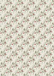 Christmas Holly & Berries Backing Paper