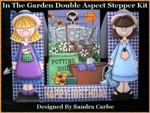 Birthday In the Garden Decoupage Stepper Card Kit