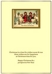 Vintage Christmas in the Snow Insert