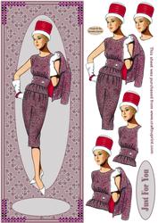 Lady Fashion Large dl Topper