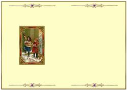 We Bring You Christmas Wishes Blank Insert