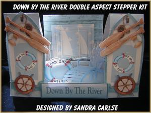 Birthday Down by the River Decoupage Stepper Card Kit