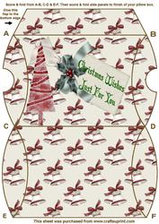 Christmas Wishes Pillow Box