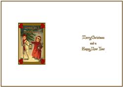Poinsettia Christmas Insert