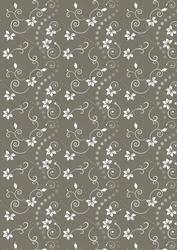 Oatmeal Floral Backing Paper