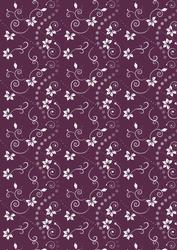 Mulberry Floral Background