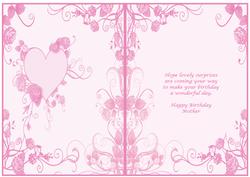 Happy Birthday Mother Insert