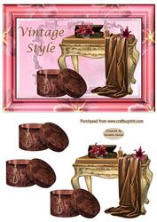 Vintage Style Card Front