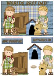 Best Dad Birthday/Fathers Day Topper