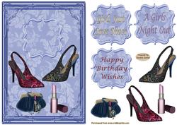 A Girls Night Out Card Front