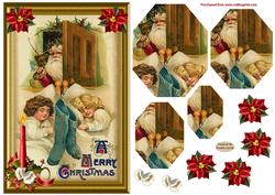 Its Christmas Eve Pyramid Topper