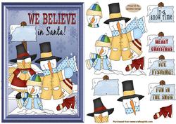 We Believe in Santa Card Front