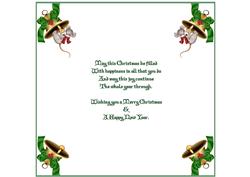 Christmas Bells Insert