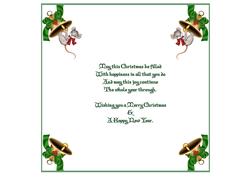 Christmas Bells Insert