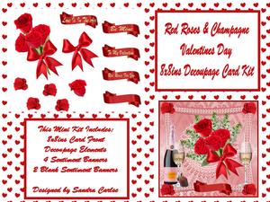 Valentines Day 8x8ins Mini Kit