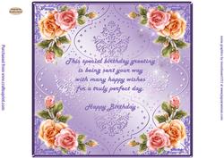 Happy Birthday Insert