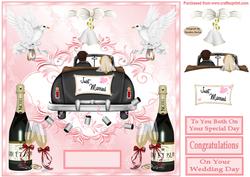 cup387480_719 - On your Wedding Day Decoupage Topper