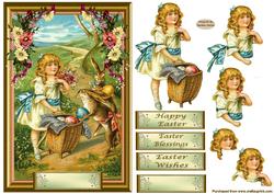 A Happy Easter Card Front