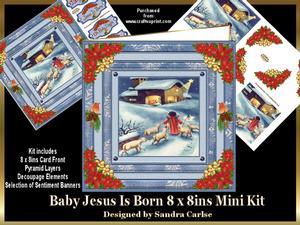 Christmas Baby Jesus is Born Mini Kit