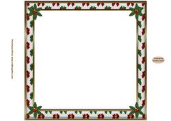 A Merry Christmas 8 x 8ins Insert 2
