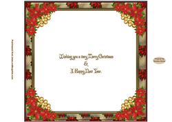 A Gift at Christmas 8 x 8ins Insert