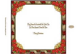 A Gift at Christmas 8 x 8ins Insert 2