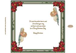 A Child is Born 8 x 8ins Insert 3