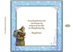 A Winter Wonderland 8 x 8ins Insert 2