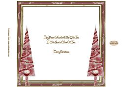 A Joyous Christmas 8 x 8ins Insert 1