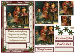Hark the Angels Pyramid Card Front