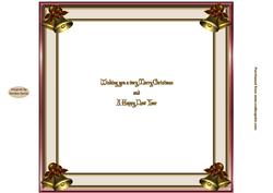 Away in a Manger Christmas Insert