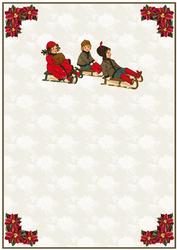Sledging in the Snow Insert 1