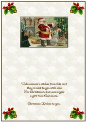 Santa Claus Insert