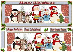 Having Fun at Christmas Large Dl Card Front