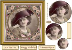 To Someone Special Pyramid Card Front