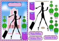 Fabulous Fashion Card Front 4
