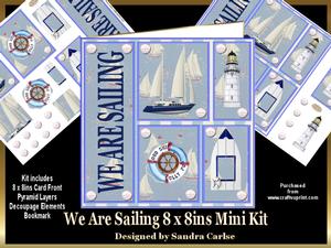 We Are Sailing 8'' Square Mini Kit