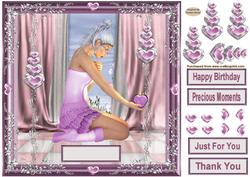 Birthday Moments Decoupage Topper