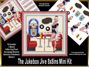 The Jukebox Jive 8x8ins Mini Kit