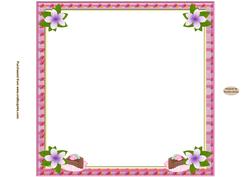 The Cake Shop - Blank 8x8ins Insert 2