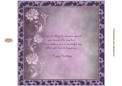 The Boutique - Happy Birthday Insert