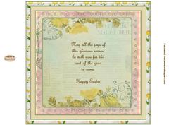 Spring is Here 8x8ins Insert