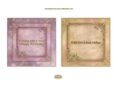 In the Garden 4.5ins Inserts