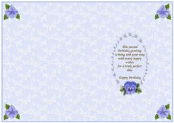 Beautiful Floral Butterfly Background Insert
