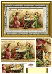 Baby Jesus Pyramid Card Front