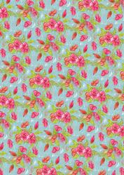 Pretty Pink Flowers Backing Paper 3