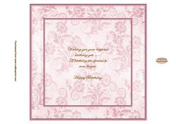 Pretty Woman 7.5" Square Insert