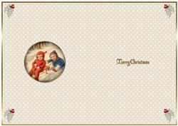 Having Fun Vintage Christmas Insert 1