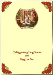 Compliments of the Season Insert